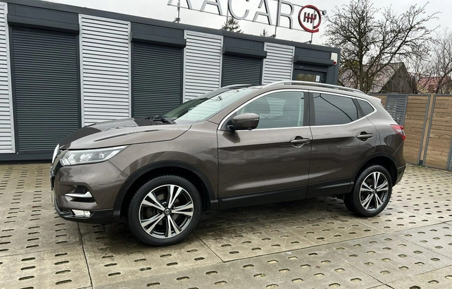 Nissan Qashqai cena 69500 przebieg: 154062, rok produkcji 2018 z Pieńsk małe 529